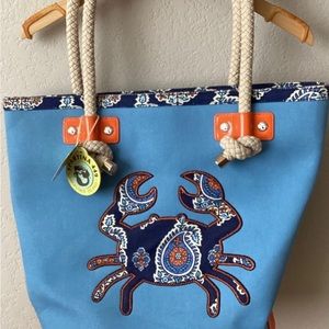 Spartina 449 Boheme Beach Tote, Wristlet and coordinating beach towel
